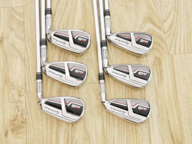 Iron set : Taylormade : ชุดเหล็ก Taylormade M6 (ออกปี 2019 Japan Spec) มีเหล็ก 5-Pw (6 ชิ้น) ก้านกราไฟต์ Mitsubishi FUBUKI TM6 Flex S