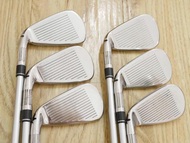 Iron set : Taylormade : ชุดเหล็ก Taylormade M6 (ออกปี 2019 Japan Spec) มีเหล็ก 5-Pw (6 ชิ้น) ก้านกราไฟต์ Mitsubishi FUBUKI TM6 Flex S