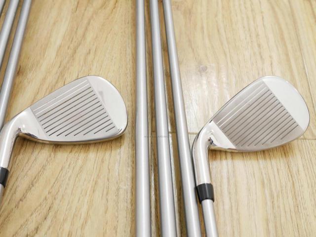 Iron set : Callaway : ชุดเหล็ก Callaway Rogue Star CF18 (ออกปี 2018 ตีง่าย ไกลมากๆ) มีเหล็ก 5-Pw,Aw,Gw (8 ชิ้น) ก้านกราไฟต์ Mitsubishi FUBUKI 50 Flex R