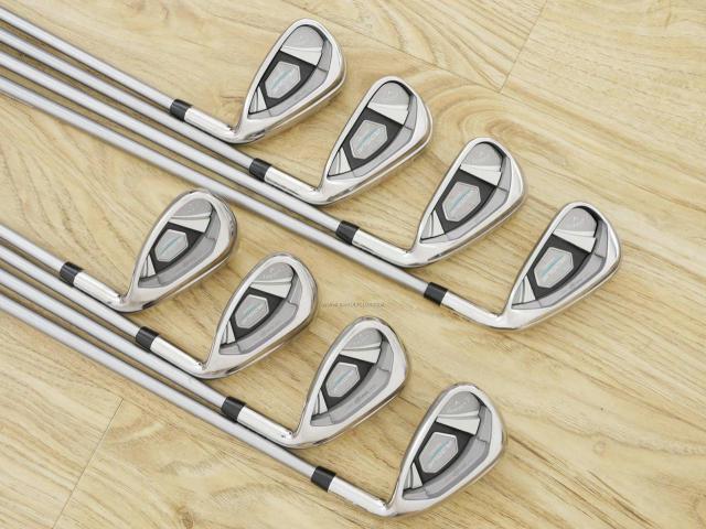 Iron set : Callaway : ชุดเหล็ก Callaway Rogue Star CF18 (ออกปี 2018 ตีง่าย ไกลมากๆ) มีเหล็ก 5-Pw,Aw,Gw (8 ชิ้น) ก้านกราไฟต์ Mitsubishi FUBUKI 50 Flex R