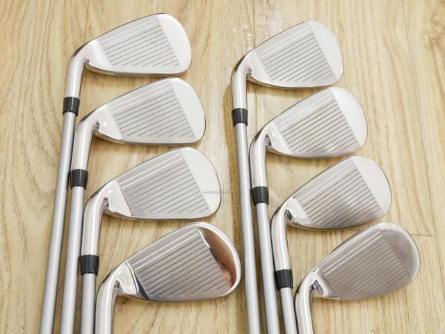 Iron set : Callaway : ชุดเหล็ก Callaway Rogue Star CF18 (ออกปี 2018 ตีง่าย ไกลมากๆ) มีเหล็ก 5-Pw,Aw,Gw (8 ชิ้น) ก้านกราไฟต์ Mitsubishi FUBUKI 50 Flex R