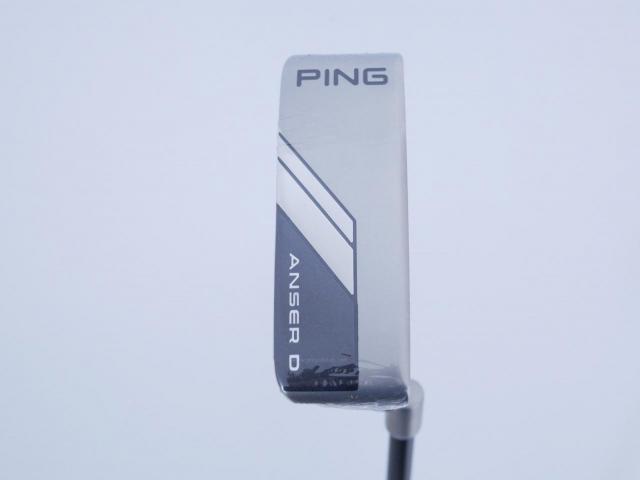 Putter : All : **ของใหม่ ยังไม่แกะพลาสติก** พัตเตอร์ Ping ANSER D (รุ่นล่าสุด ปี 2024) ยาว 34 นิ้ว