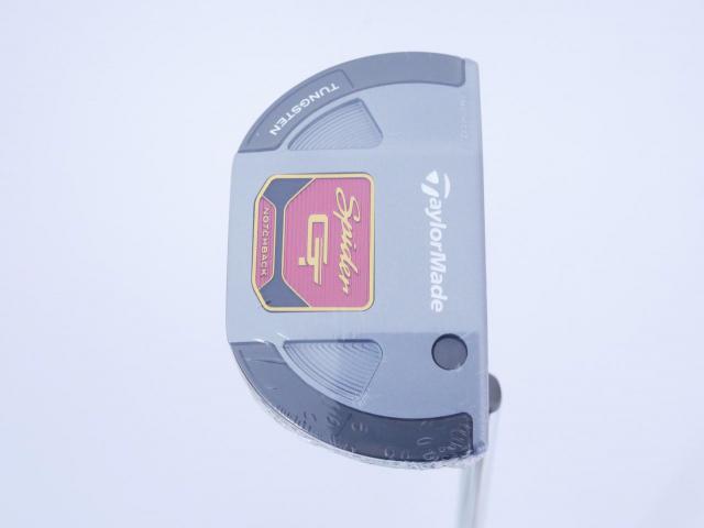 Putter : All : **ของใหม่ ยังไม่แกะพลาสติก** พัตเตอร์ Taylormade Spider GT Notchback (ออกปี 2022) ยาว 34 นิ้ว