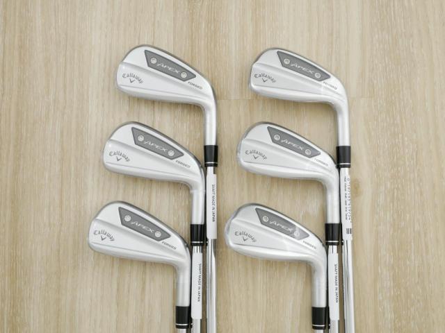 Iron set : Callaway : **ของใหม่ ยังไม่แกะพลาสติก** ชุดเหล็ก Callaway APEX Ai200 Forged (รุ่นล่าสุด ออกปี 2024) มีเหล็ก 5-Pw (6 ชิ้น) ก้านเหล็ก NS Pro 950 NEO Flex S