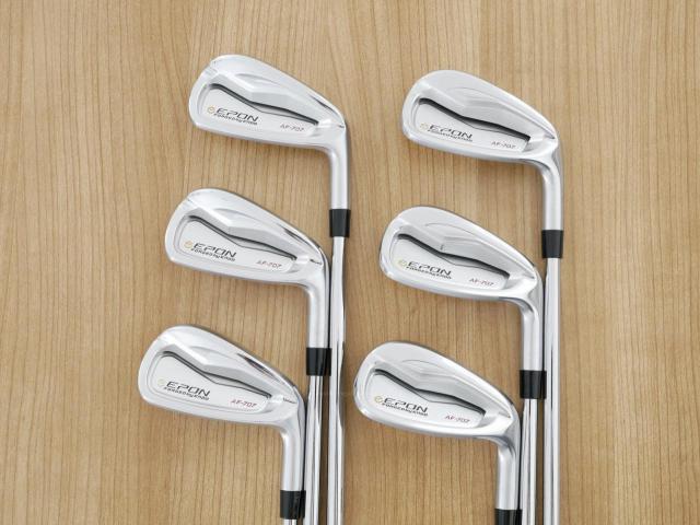 Iron set : Epon : ชุดเหล็ก EPON AF-707 Forged (รุ่นล่าสุด ปี 2024 ใบใหญ่ ตีง่าย ไกล) มีเหล็ก 5-Pw (6 ชิ้น) ก้านเหล็ก NS Pro 950 NEO Flex S