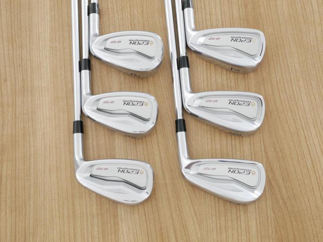 Iron set : Epon : ชุดเหล็ก EPON AF-707 Forged (รุ่นล่าสุด ปี 2024 ใบใหญ่ ตีง่าย ไกล) มีเหล็ก 5-Pw (6 ชิ้น) ก้านเหล็ก NS Pro 950 NEO Flex S