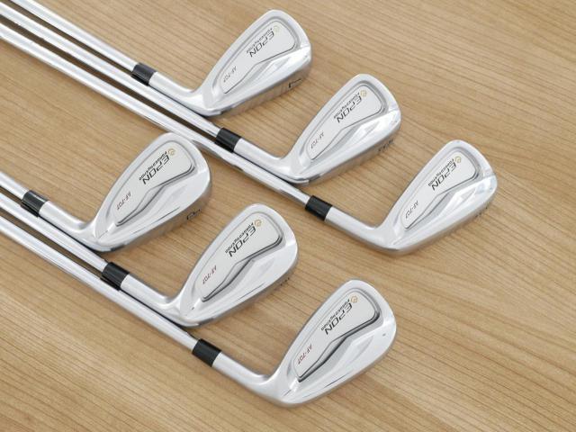 Iron set : Epon : ชุดเหล็ก EPON AF-707 Forged (รุ่นล่าสุด ปี 2024 ใบใหญ่ ตีง่าย ไกล) มีเหล็ก 5-Pw (6 ชิ้น) ก้านเหล็ก NS Pro 950 NEO Flex S