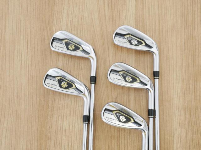 Iron set : Taylormade : ชุดเหล็ก Taylormade Gloire G (รุ่นท๊อปสุด ตีไกลมากๆ เหล็ก 7 Loft 26.5 หน้าเด้ง) มีเหล็ก 6-Pw (5 ชิ้น) ก้านเหล็ก NS Pro 830 Flex S