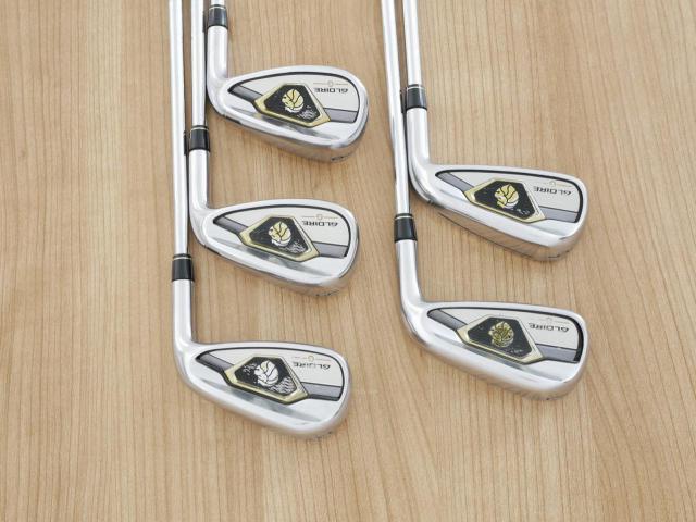 Iron set : Taylormade : ชุดเหล็ก Taylormade Gloire G (รุ่นท๊อปสุด ตีไกลมากๆ เหล็ก 7 Loft 26.5 หน้าเด้ง) มีเหล็ก 6-Pw (5 ชิ้น) ก้านเหล็ก NS Pro 830 Flex S