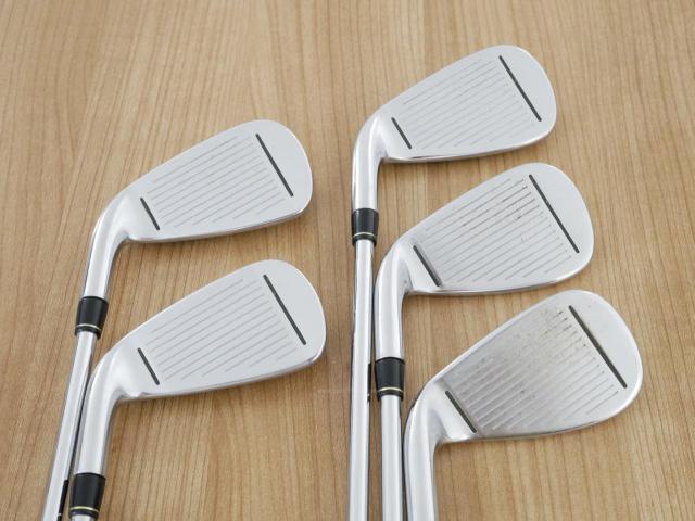 Iron set : Taylormade : ชุดเหล็ก Taylormade Gloire G (รุ่นท๊อปสุด ตีไกลมากๆ เหล็ก 7 Loft 26.5 หน้าเด้ง) มีเหล็ก 6-Pw (5 ชิ้น) ก้านเหล็ก NS Pro 830 Flex S