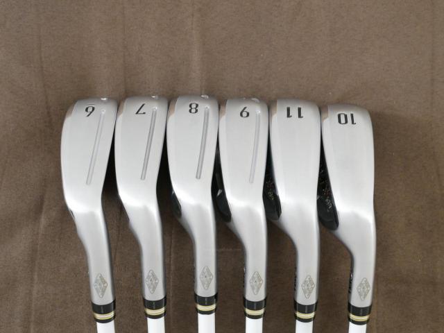 Iron set : Honma : ชุดเหล็ก Honma Beres AIZU (รุ่นปี 2023) มีเหล็ก 6-11 (6 ชิ้น เทียบเท่า 5-Pw) ก้าน Honma ARMRQ MX Flex S (2 ดาว)