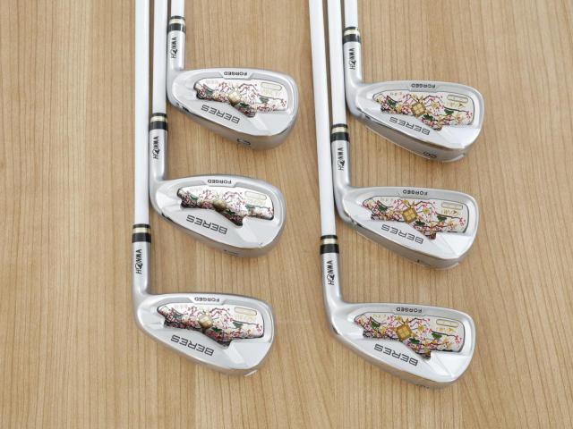 Iron set : Honma : ชุดเหล็ก Honma Beres AIZU (รุ่นปี 2023) มีเหล็ก 6-11 (6 ชิ้น เทียบเท่า 5-Pw) ก้าน Honma ARMRQ MX Flex S (2 ดาว)