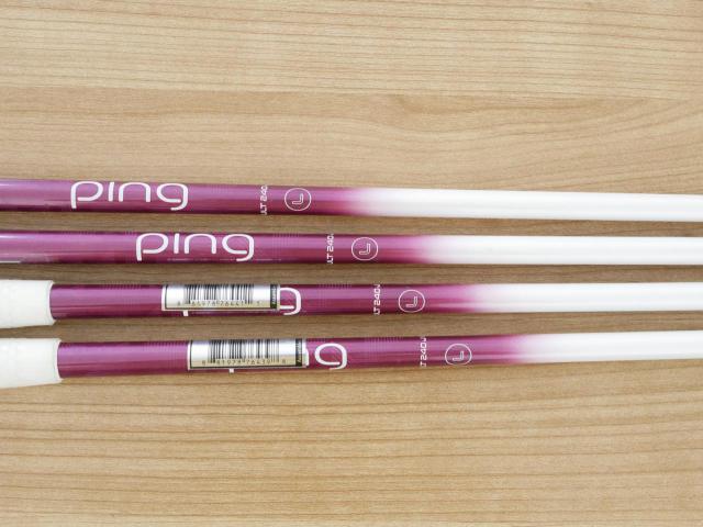 Lady club : All : ชุดเหล็ก Ping G Le2 (ปี 2021 Japan Spec. ใบใหญ่ ตีง่ายมาก) มีเหล็ก 7-Pw (4 ชิ้น) ก้านกราไฟต์ Ping ULT 240 Flex L