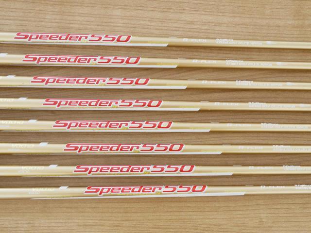 Iron set : Katana : ชุดเหล็ก Katana Voltio IV G Series II (ปี 2018) มีเหล็ก 5-Pw,Aw,Sw (8 ชิ้น) ก้านกราไฟต์ Fujikura Speeder 550 Flex R