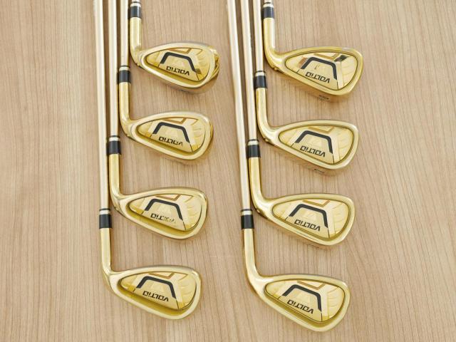 Iron set : Katana : ชุดเหล็ก Katana Voltio IV G Series II (ปี 2018) มีเหล็ก 5-Pw,Aw,Sw (8 ชิ้น) ก้านกราไฟต์ Fujikura Speeder 550 Flex R