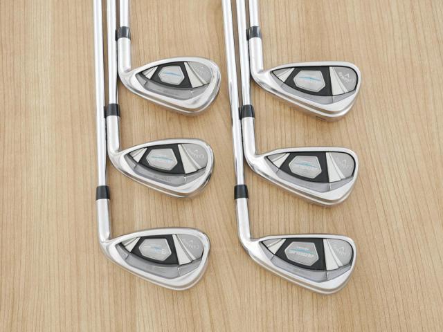 Iron set : Callaway : ชุดเหล็ก Callaway Rogue Star CF18 (ออกปี 2018 ตีง่าย ไกลมากๆ) มีเหล็ก 5-Pw (6 ชิ้น) ก้านเหล็ก NS Pro ZELOS 7 Flex S