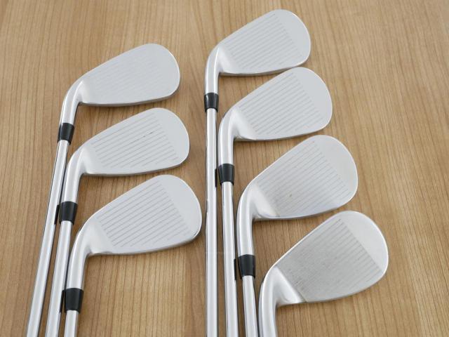 Iron set : Titleist : ชุดเหล็ก Titleist VG3 Type D Forged (รุ่นปี 2019 Japan Spec. ตีง่ายและไกลที่สุดของ Titleist) มีเหล็ก 6-Pw,Aw,As (7 ชิ้น) ก้านเหล็ก NS Pro Zelos 7 Flex R