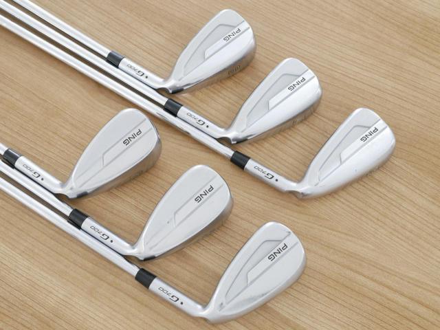 Iron set : Ping : ชุดเหล็ก Ping G700 (ปี 2019 Japan Spec. ใบใหญ่ ง่ายที่สุด ไกลที่สุดของ Ping) มีเหล็ก 6-Pw,Aw (6 ชิ้น) ก้านเหล็ก NS Pro ZELOS 8 Flex S