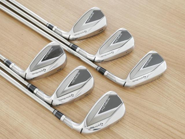 Iron set : Taylormade : ชุดเหล็ก Taylormade Stealth (ออกปี 2022 Japan Spec.) มีเหล็ก 6-Pw,Aw (6 ชิ้น) ก้านกราไฟต์ UST Mamiya ATTAS 80 Flex S