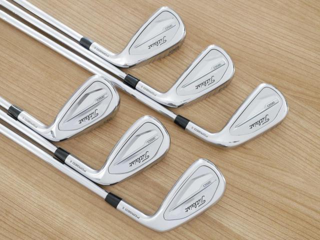 Iron set : Titleist : ชุดเหล็ก Titleist T350 Forged (รุ่นใหม่ล่าสุด ออกปี 2023) มีเหล็ก 6-Pw,48 (6 ชิ้น) ก้านเหล็ก NS Pro 950 NEO Flex R
