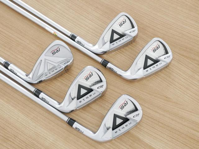 Iron set : PRGR : ชุดเหล็ก PRGR ID Nabla RS Titan Face (ปี 2015 หน้าเด้ง ตีไกล) มีเหล็ก 6-Pw (5 ชิ้น) ก้านกราไฟต์ Mitsubishi Rayon M-37 (Flex R)