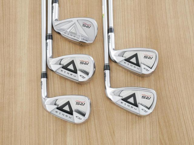 Iron set : PRGR : ชุดเหล็ก PRGR ID Nabla RS Titan Face (ปี 2015 หน้าเด้ง ตีไกล) มีเหล็ก 6-Pw (5 ชิ้น) ก้านกราไฟต์ Mitsubishi Rayon M-37 (Flex R)