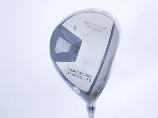 Fairway Wood : Kamui : **ของใหม่ ยังไม่แกะพลาสติก** หัวไม้ 3 Kamuiworks KM-200 II Titanium Loft 15 ก้าน Fujikura Double Kick Flex R