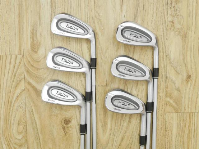 Iron set : Fourteen : ชุดเหล็ก Fourteen TC920 Forged (ปี 2021 สวยมากๆ นุ่มมากๆๆ) มีเหล็ก 5-Pw (6 ชิ้น) ก้านเหล็ก NS Pro Modus 105 Flex S