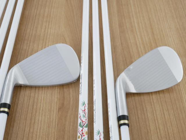 Iron set : Honma : **ของใหม่ ยังไม่แกะพลาสติก** ชุดเหล็ก Honma Beres AIZU (รุ่นปี 2023) มีเหล็ก 6-11,Aw,Sw (8 ชิ้น เทียบเท่า 5-Pw,Aw,Sw) ก้าน Honma ARMRQ MX Flex S (2 ดาว)