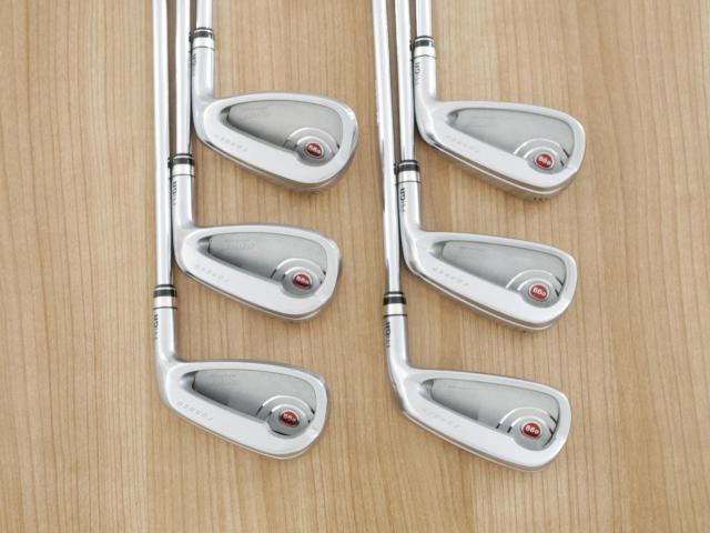 Iron set : PRGR : ชุดเหล็กกระเทย PRGR Egg PF Forged (รุ่นปี 2019 ตีง่ายและไกลมากๆ โกงสุดๆ) มีเหล็ก 6-Pw,Aw (6 ชิ้น) ก้านเหล็ก NS Pro 75 Flex R