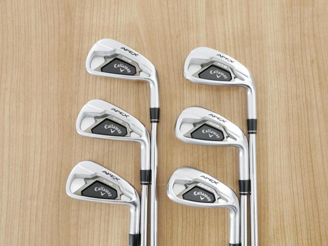 Iron set : Callaway : ชุดเหล็ก Callaway APEX DCB Forged (ปี 2022) มีเหล็ก 5-Pw (6 ชิ้น) ก้านเหล็ก NS Pro ZELOS 7 Flex R