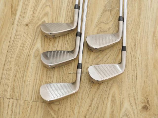 Iron set : PRGR : ชุดเหล็กกระเทย PRGR New Egg Forged (ตีง่ายมาก ไกล) มีเหล็ก 6-Pw (5 ชิ้น) ก้านเหล็ก NS Pro ZELOS 8 Flex R