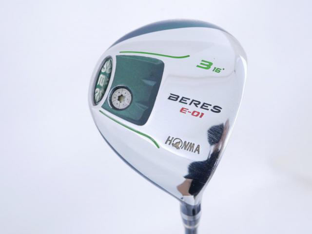 Fairway Wood : Honma : หัวไม้ 3 Honma Beres E-01 (เหมาะกับซีเนียร์) Loft 16 ก้าน ARMRQ 6 (45) FLex R (2 ดาว)