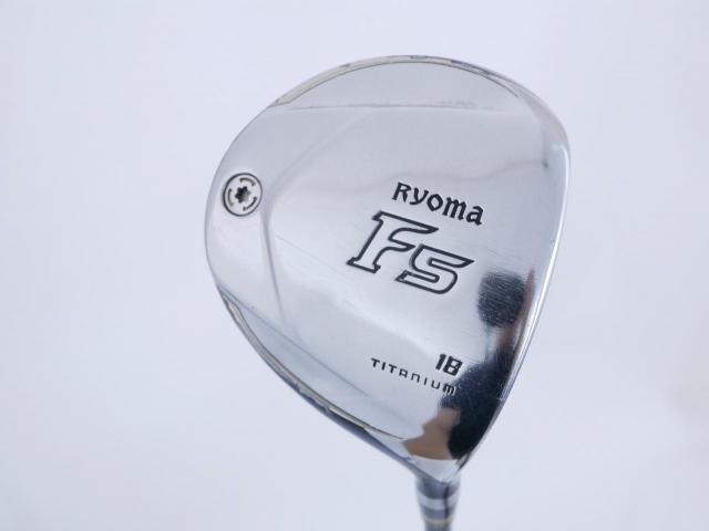 Fairway Wood : Other Brand : หัวไม้ 5 Ryoma F Titanium (รุ่นปี 2019 ไกลมากๆ) Loft 18 ก้าน Tour AD RF2 Flex R