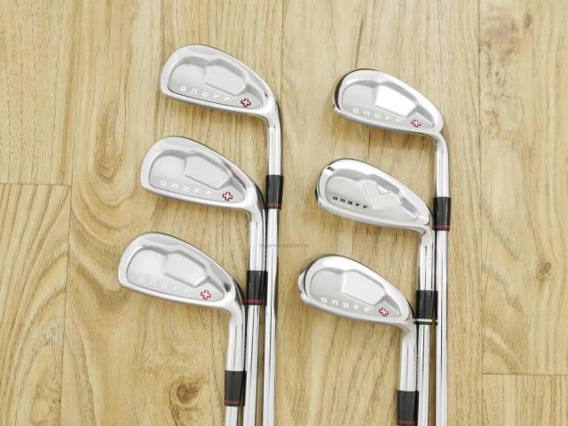 Iron set : Daiwa : ชุดเหล็ก Daiwa OnOff + (Forged) มีเหล็ก 5-Pw (6 ชิ้น) ก้านเหล็ก NS Pro 950 Flex S