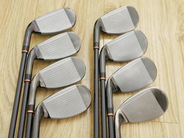 Iron set : Maruman : ชุดเหล็กกระเทย Maruman Shuttle i3000x มีเหล็ก 5-10,Pw,Sw (8 ชิ้น เทียบเท่า 4-Pw,Sw) ก้านกราไฟต์ 