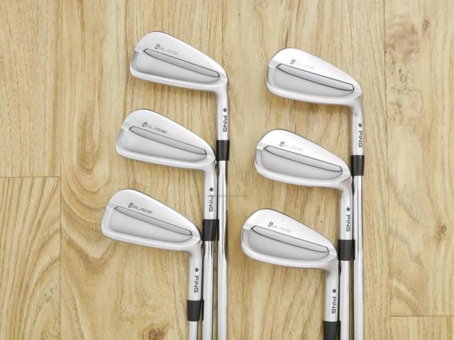 Iron set : Ping : ชุดเหล็ก Ping iBlade (ปี 2018) มีเหล็ก 5-Pw (6 ชิ้น) ก้านเหล็ก NS Pro Modus 120 Flex S