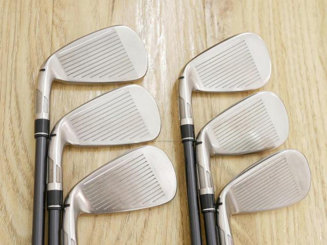 Iron set : Taylormade : ชุดเหล็ก Taylormade Stealth (ออกปี 2022 Japan Spec.) มีเหล็ก 5-Pw (6 ชิ้น) ก้านกราไฟต์ Mitsubishi Tensei TM60 Flex S