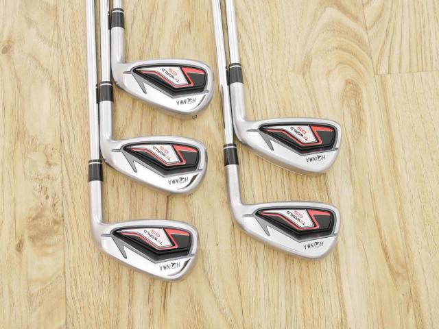 Iron set : Honma : ชุดเหล็ก Honma Tour World GS (ออกปี 2021 ใบใหญ่ ตีง่าย ไกล) มีเหล็ก 6-10 (5 ชิ้น) ก้านเหล็ก NS Pro ZELOS Flex S