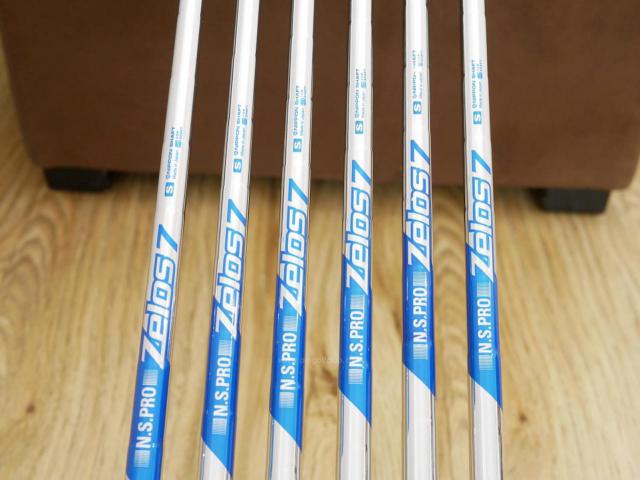 Iron set : Honma : ชุดเหล็ก Honma LB-808 EP (หน้าเด้ง) มีเหล็ก 6-11 (6 ชิ้น) ก้านเหล็ก NS Pro Zelos 7 Flex S