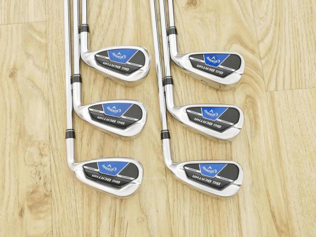 Iron set : Callaway : ชุดเหล็ก Callaway Big Bertha B21 (ออกปี 2021 ตีง่ายที่สุดของ Callaway) มีเหล็ก 5-Pw (6 ชิ้น) ก้านเหล็ก KBS MAX CT80 Flex S