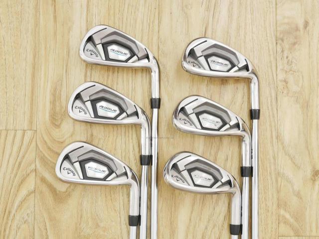 Iron set : Callaway : ชุดเหล็ก Callaway Rogue CF18 (ออกปี 2018 ตีง่าย ไกล) มีเหล็ก 5-Pw (6 ชิ้น) ก้านเหล็ก XP95 ST15 S300