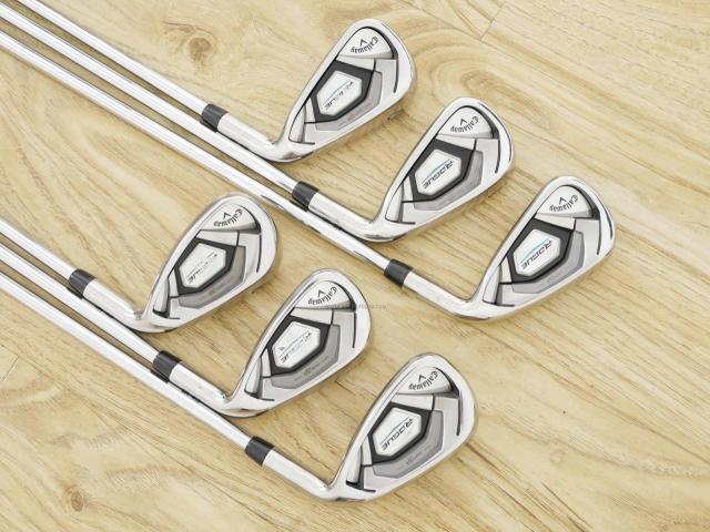 Iron set : Callaway : ชุดเหล็ก Callaway Rogue CF18 (ออกปี 2018 ตีง่าย ไกล) มีเหล็ก 5-Pw (6 ชิ้น) ก้านเหล็ก XP95 ST15 S300