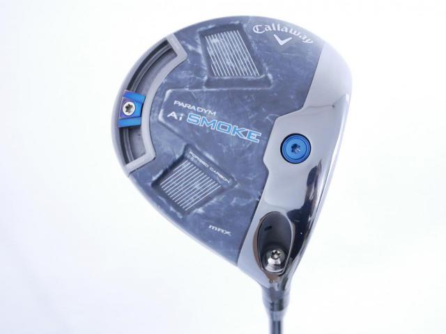 Driver : Callaway : ไดรเวอร์ Callaway Paradym Ai SMOKE MAX (รุ่นล่าสุด ปี 2024 Japan Spec.) Loft 9 (ปรับได้) ก้าน Mitsubishi TENSEI 50 Flex S