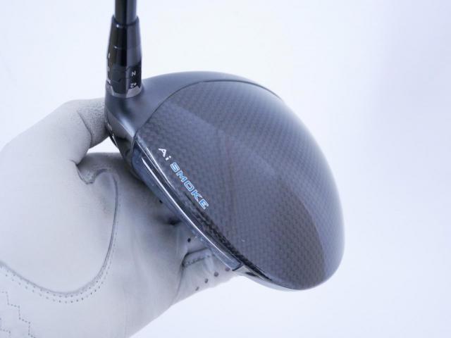 Driver : Callaway : ไดรเวอร์ Callaway Paradym Ai SMOKE MAX (รุ่นล่าสุด ปี 2024 Japan Spec.) Loft 9 (ปรับได้) ก้าน Mitsubishi TENSEI 50 Flex S