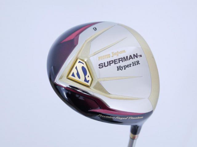 Driver : Superman : ไดรเวอร์ Superman HyperHR (ตีไกลมาก หน้าเด้งสุดๆ COR.885 กระดองเด้ง) Loft 9 Flex SR