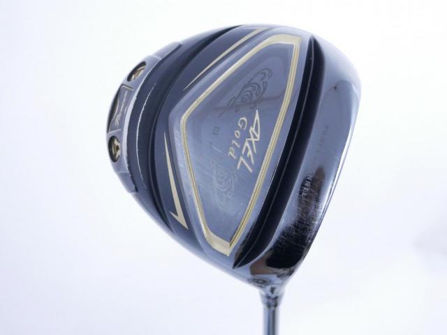 Driver : Tsuruya : Tsuruya AXEL Gold Premium III (รุ่นปี 2019 ตัวท๊อป หน้าเด้งสุดๆ COR 0.86 ของใหม่ 4 หมื่น) Loft 10.5 Flex R