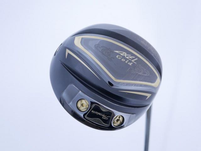 Driver : Tsuruya : Tsuruya AXEL Gold Premium III (รุ่นปี 2019 ตัวท๊อป หน้าเด้งสุดๆ COR 0.86 ของใหม่ 4 หมื่น) Loft 10.5 Flex R