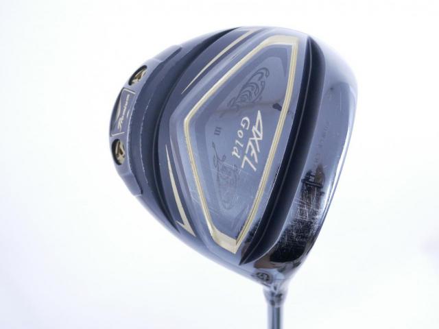 Driver : Tsuruya : Tsuruya AXEL Gold Premium III (รุ่นปี 2019 ตัวท๊อป หน้าเด้งสุดๆ COR 0.86 ของใหม่ 4 หมื่น) Loft 10.5 Flex R