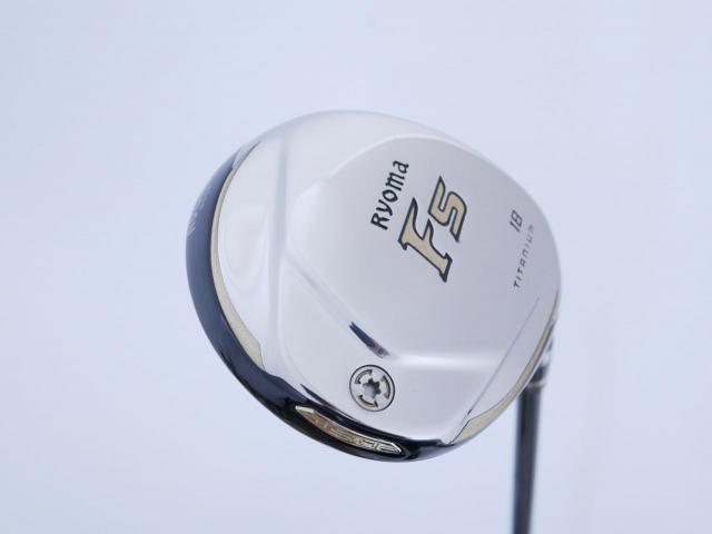 Fairway Wood : Other Brand : หัวไม้ 5 Ryoma F Titanium Special Tunning (ปี 2020 หน้าเด้งเกินกฏ ไกลมากๆ) Loft 18 ก้าน Tour AD RF2 Flex R